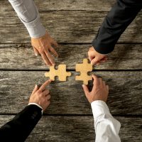Mergers between companies take place in various forms