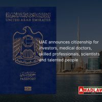 UAE announces citizenship for investors, medical doctors, skilled professionals, scientists and talented people